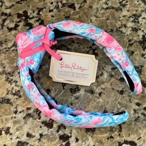 NWT Lilly Pulitzer Slim Knotted Headband